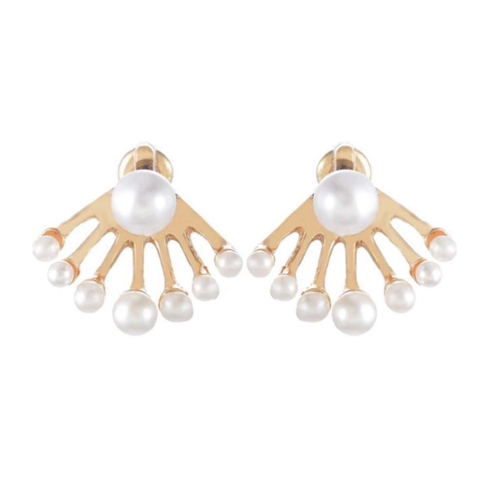 🆕 4/$20 Pearl Explosion Earring Studs - Picture 4 of 5